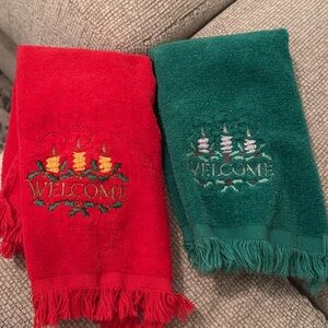 Christmas Hand Towels